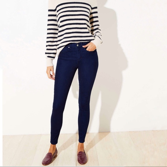 LOFT Denim - Loft Legging Denim Dark Wash Size 32/14 EUC